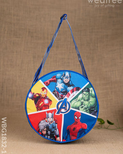 Kids Sling Bag - 10 Inch - Avengers - WBG1832-10 - Kids Return Gifts
