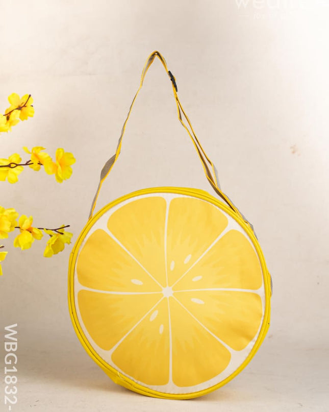 Kids Sling Bag - 10 Inch - Lemon - Yellow - WBG1832-3 - Kids Return Gifts