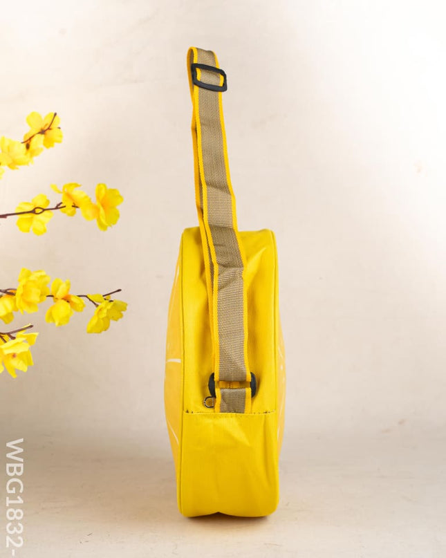 Kids Sling Bag - 10 Inch - Lemon - Yellow - WBG1832-3 - Kids Return Gifts