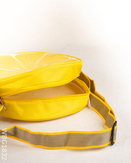 Kids Sling Bag - 10 Inch - Lemon - Yellow - WBG1832-3 - Kids Return Gifts