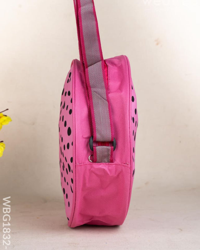 Kids Sling Bag - 10 Inch - Pink - WBG1832-7 - Kids Return Gifts