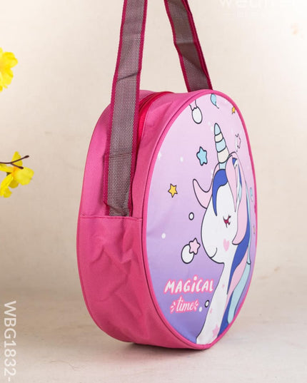 Kids Sling Bag - 10 Inch - Unicorn - WBG1832-6 - Kids Return Gifts