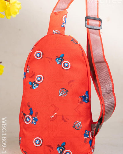Kids Sling Bag - Captain America - WBG1809-11 - Kids Return Gifts