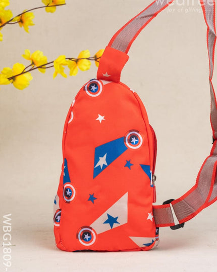 Kids Sling Bag - Captain America - WBG1809-5 - Kids Return Gifts