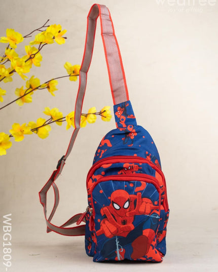 Kids Sling Bag - Spiderman - WBG1809-6 - Kids Return Gifts