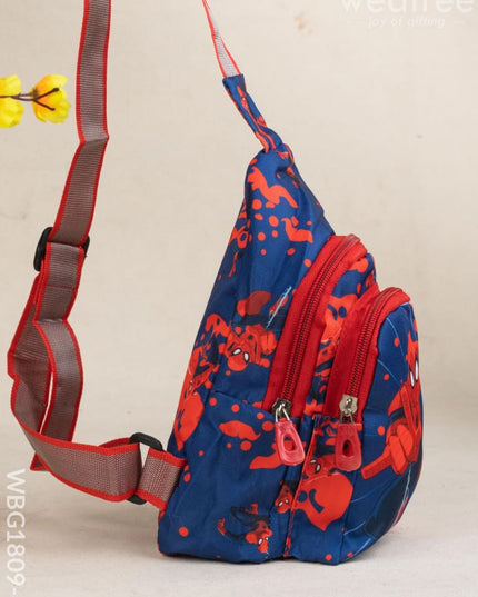 Kids Sling Bag - Spiderman - WBG1809-6 - Kids Return Gifts