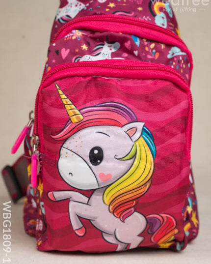 Kids Sling Bag - Unicorn - WBG1809-10 - Kids Return Gifts