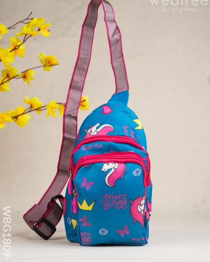 Kids Sling Bag - Unicorn - WBG1809-8 - Kids Return Gifts