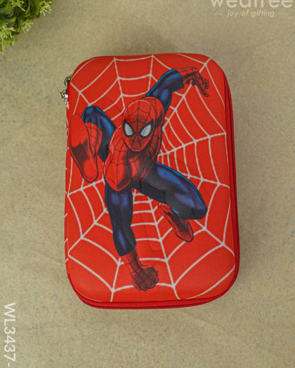 Pencil Box - Spider Man Wl3437-1 Kids Utility