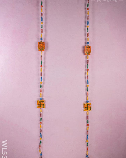 Kondapalli - Ganesha Thoran with Bell - Set of 2 - WL5381 - Thorans
