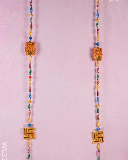 Kondapalli - Ganesha Thoran with Bell - Set of 2 - WL5381 - Thorans