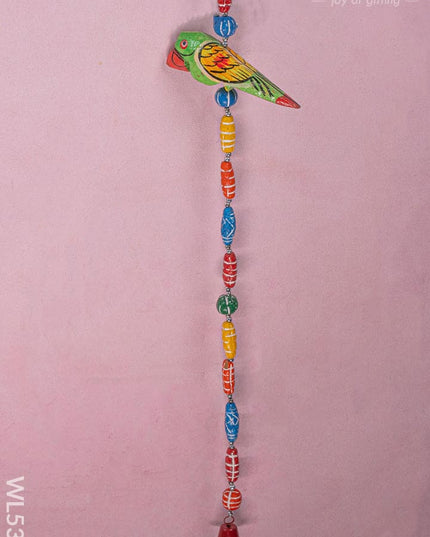Kondapalli - Parrot Thoran with Bell - Set of 2 - WL5369 - Thorans