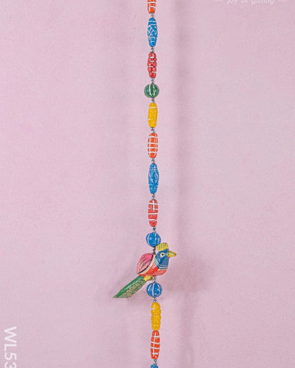 Kondapalli - Parrot Thoran with Bell - Set of 2 - WL5369 - Thorans