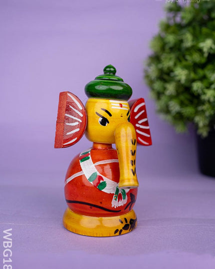 Kondapalli - Spring Ganesha - 4 inch - WBG1889 - Home Decors RG