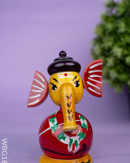 Kondapalli - Spring Ganesha - 4 inch - WBG1889 - Home Decors RG