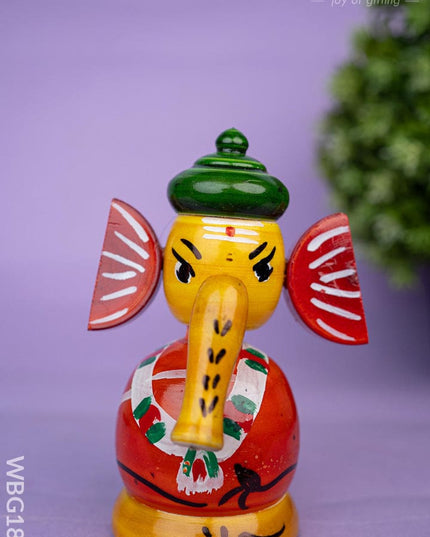 Kondapalli - Spring Ganesha - 4 inch - WBG1889 - Home Decors RG