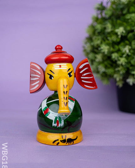 Kondapalli - Spring Ganesha - 4 inch - WBG1889 - Home Decors RG
