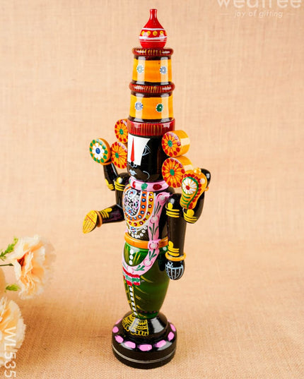 Kondapalli - Tirupathi Balaji - 18 inch - WL5350 - Wooden Decor