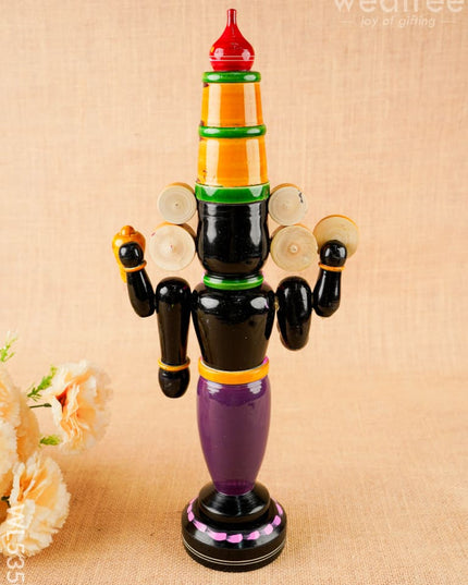 Kondapalli - Tirupathi Balaji - 18 inch - WL5350 - Wooden Decor