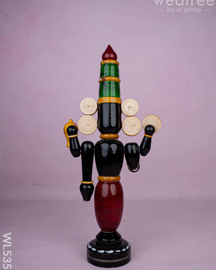 Kondapalli - Tirupathi Balaji - 18 inch - WL5350 - Wooden Decor