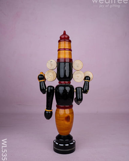 Kondapalli - Tirupathi Balaji - 18 inch - WL5350 - Wooden Decor