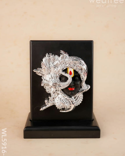 Krishna Frame with Silver Finish- 5 inch - WL5916-3 - EPNS Gifts