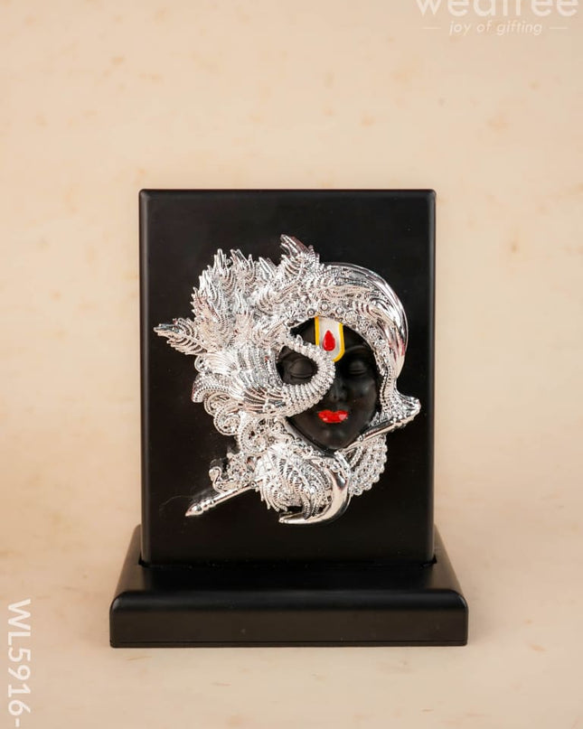 Krishna Frame with Silver Finish- 5 inch - WL5916-3 - EPNS Gifts