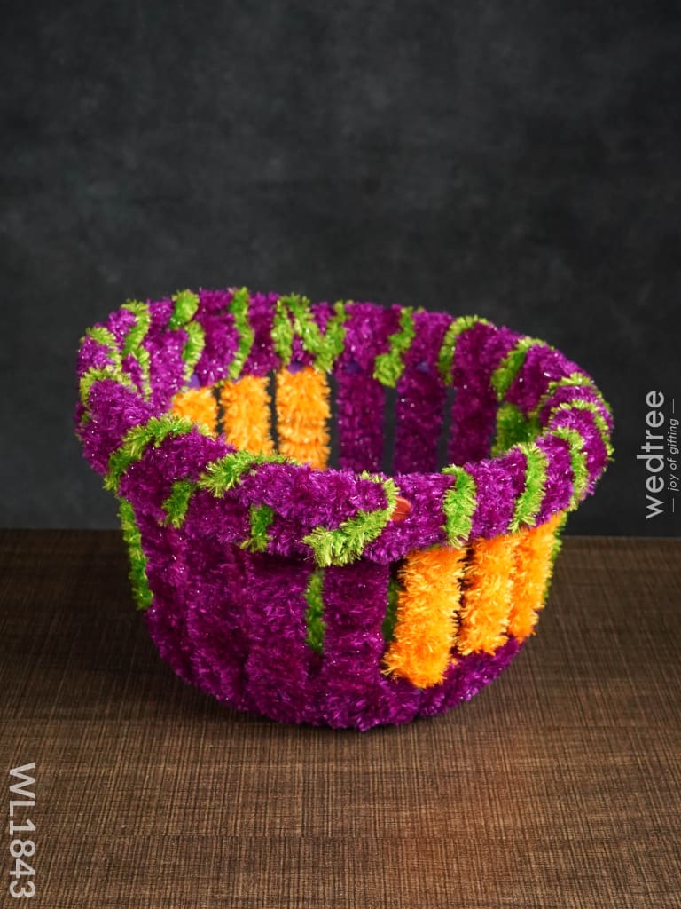 Krishna Jayanthi Decorative Basket - Wl1843 Pooja Utilities