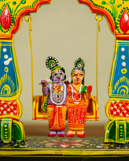 Krishna Jula - Wl3957 Wooden Decor