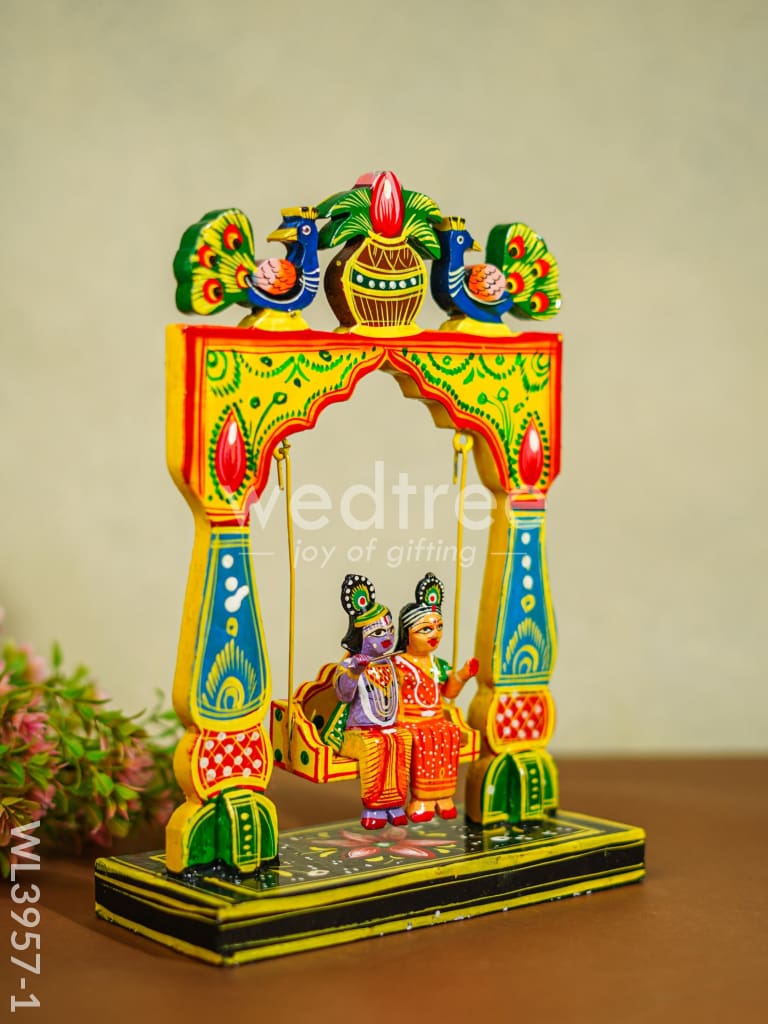 Krishna Jula - Wl3957 Wooden Decor