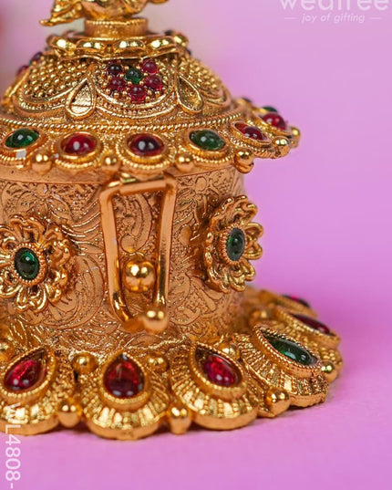 Krishna Kumkum Holder - Wl4808 Metal Rg