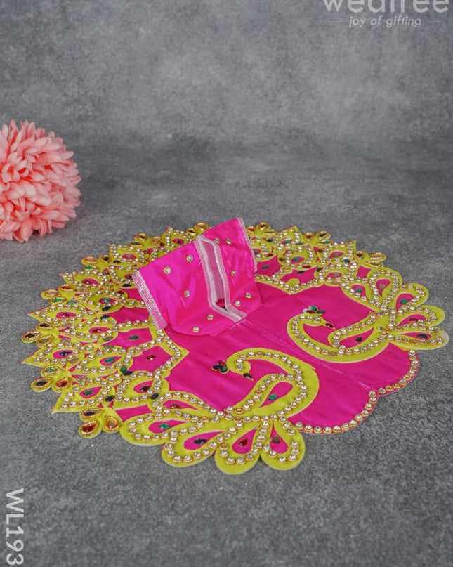 Laddu Gopal Poshak Set Medium - Wl1933 Combos & Hampers