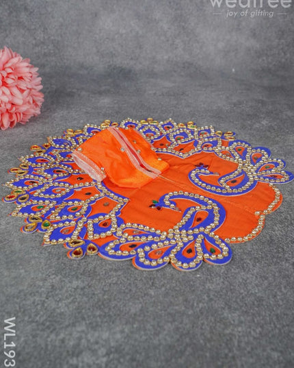 Laddu Gopal Poshak Set Medium - Wl1933 Combos & Hampers