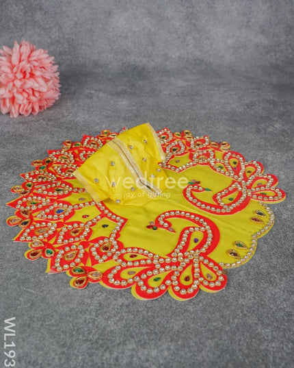 Laddu Gopal Poshak Set Medium - Wl1933 Combos & Hampers