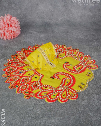 Laddu Gopal Poshak Set Medium - Wl1933 Combos & Hampers