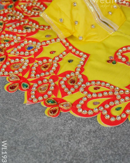 Laddu Gopal Poshak Set Medium - Wl1933 Combos & Hampers