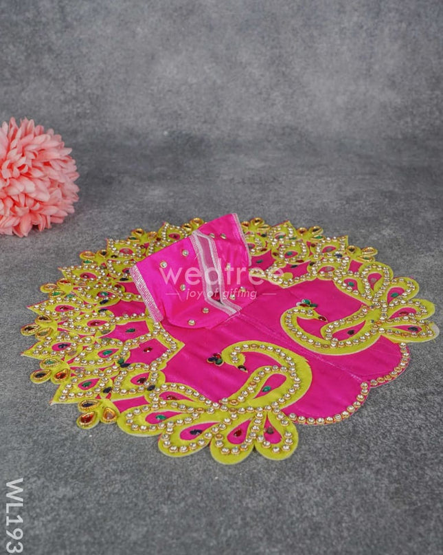 Laddu Gopal Poshak Set Medium - Wl1933 Combos & Hampers