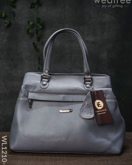 Ladies Handbag - Leather Wl1210 Cement Handbags