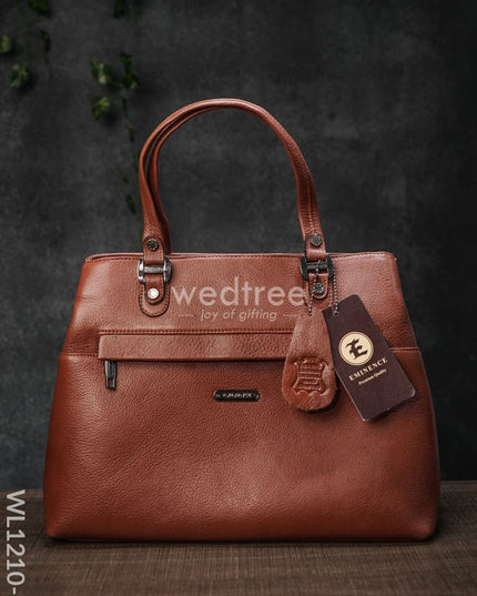 Ladies Handbag - Leather Wl1210 Black Handbags