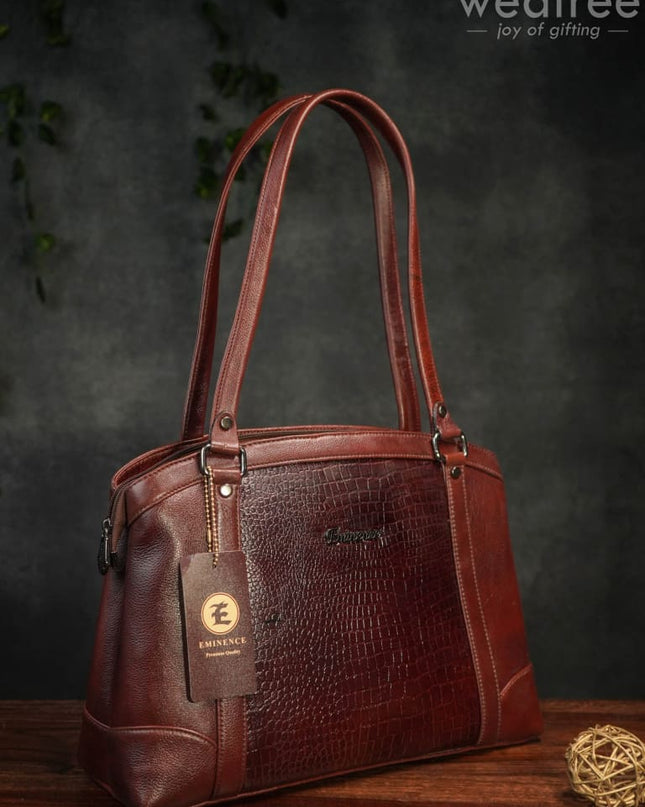 Ladies Handbag - With Big Square Block Design Wl0970 Handbags