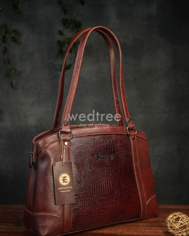 Ladies Handbag - With Big Square Block Design Wl0970 Handbags
