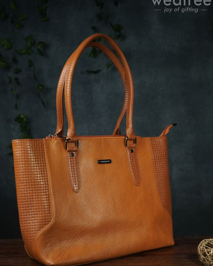 Ladies Handbag - With Squared And Plain Design Mixed Wl0967 Handbags