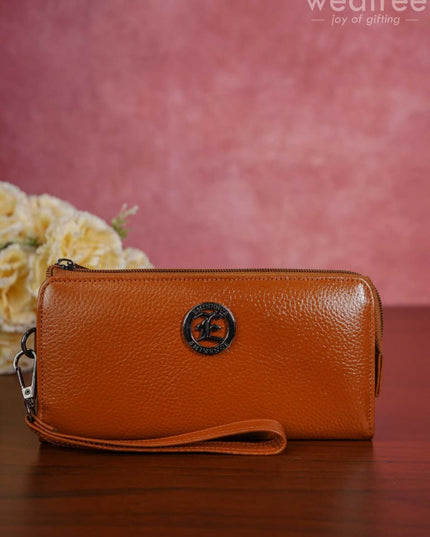 Ladies Wallet With Self Design - Wl3178 Wallet