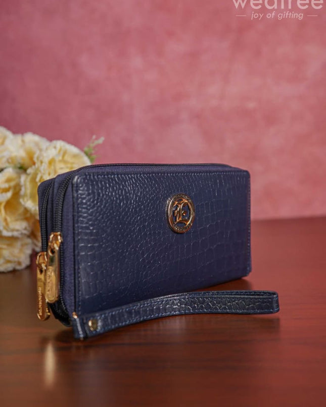 Ladies Wallet With Self Design - Wl3178 Wallet