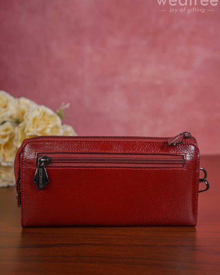 Ladies Wallet With Self Design - Wl3178 Wallet