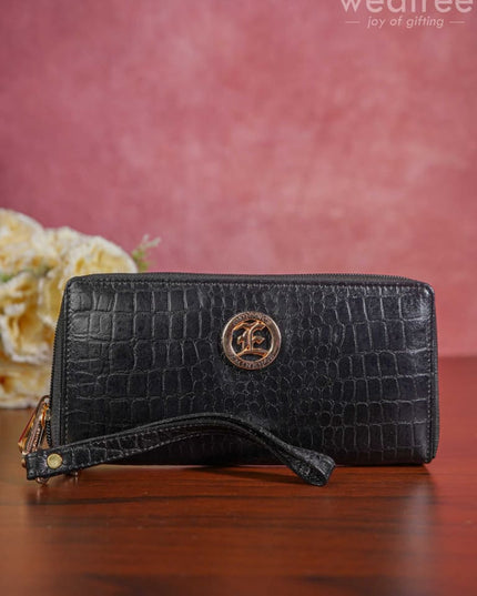 Ladies Wallet With Self Design - Wl3178 Wallet