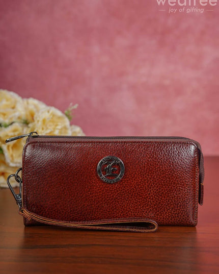 Ladies Wallet With Self Design - Wl3178 Wallet