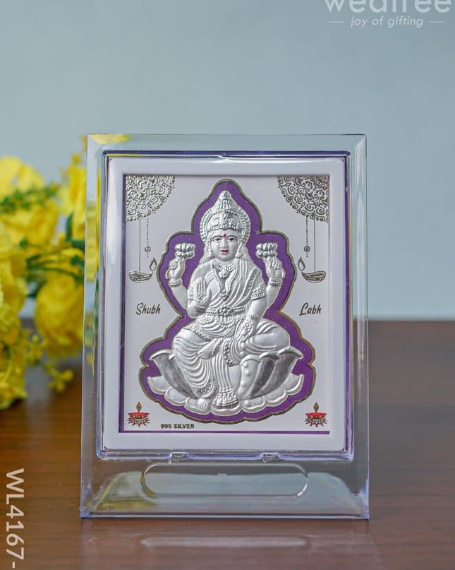 Lakshmi Frame With Stand - Wl4167-1 German Silver Photo