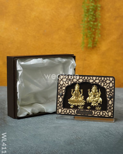 Lakshmi-Ganesha Frame With Stand (5 X 6) - Wl4112 Frames