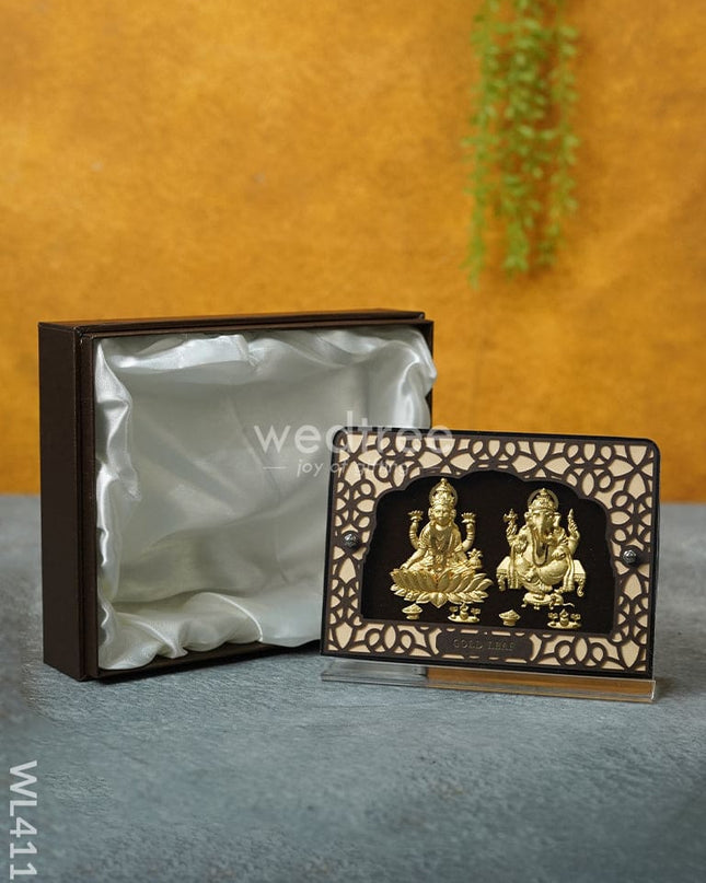 Lakshmi-Ganesha Frame With Stand (5 X 6) - Wl4112 Frames